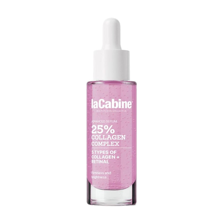 Висококонцентрована омолоджувальна сироватка для обличчя LaCabine 25% Collagen Complex Advanced Serum для ліфтингу та пружності шкіри, 30 мл